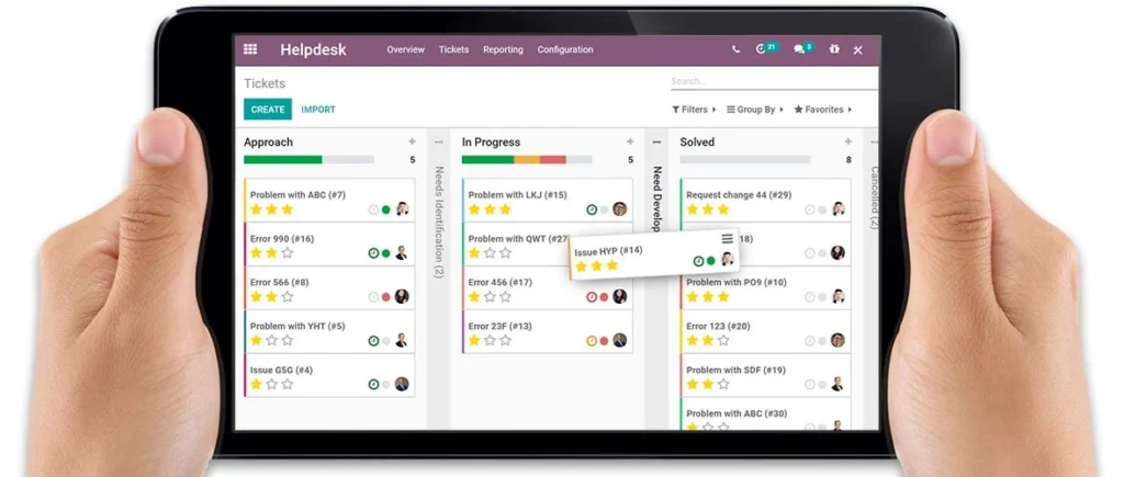odoo implementers for odoo helpdesk